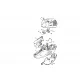 STIHL  Dźwignia mechanizmu ryglującego 4851 435 2800